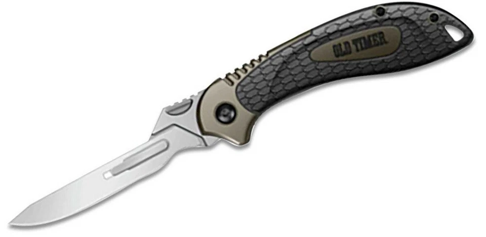 Kit de cuchillas reemplazables Schrade cuchillo plegable Linerlock gris - 1123115 Foto 1 de 1