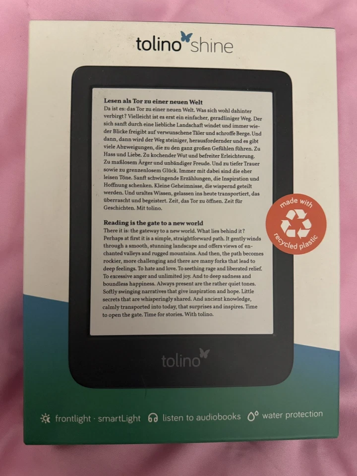 Tolino shine 5  E-Reader B/W 4016621130466 Schwarz - Bild 1 von 4