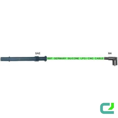 Kit De Câbles D'Allumage Résistants SAE M4 BBT Pour RENAULT CLIO III - Photo 1/4