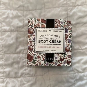 Beekman 1802 Goat Milk Whipped Body Cream Honeyed Grapefruit 8 oz. New - Picture 1 of 1