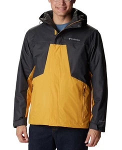 Columbia Men's Tunnel Falls II 3 in 1 Interchange Jacket Yellow/Black Large NWT - Picture 1 of 6