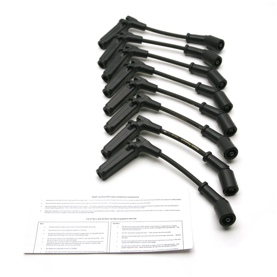 Juego de cables de bujía Delphi para Chevrolet Express 2500 2003-2007 Foto 1 de 3