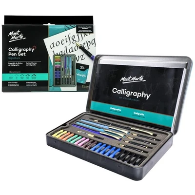 Juego de caligrafía recargable - 32 piezas para crear impresionantes estilos de letras Foto 1 de 4