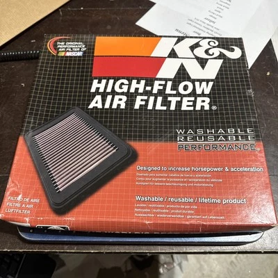 Filtro de aire de repuesto K&N 33-2286 nuevo para Nissan/Infiniti 2004-2019 Foto 1 de 4