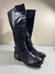 NEW Style & Co Women's Black Wide-Calf Riding Boot Size 6.5M - Picture 1 of 3