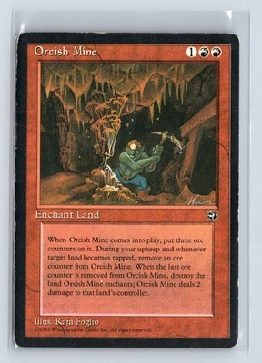 (4x) ORCISH MINE – MTG Magic the Gathering Card – Homelands – Uncommon - Image 1 of 4