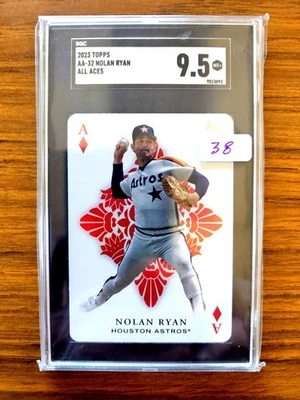 2023 Topps Nolan Ryan All Aces SGC 9.5 GEM MINT (LOW POP) - Image 1 of 2