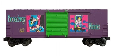 Lionel 6-19271 Disney Minnie Mouse Broadway Minnie Hi-Cube Boxcar O Gauge - Image 1 of 3