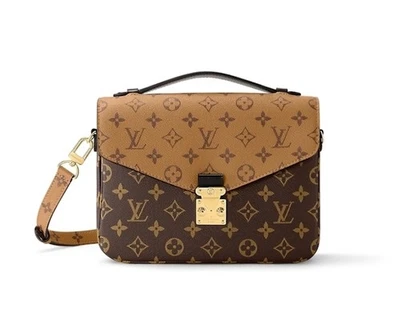 Louis Vuitton Pochette Metis MM сумка M44876 через плечо ручная сумочка коричневый подлинный новый - Изображение 1 из 4