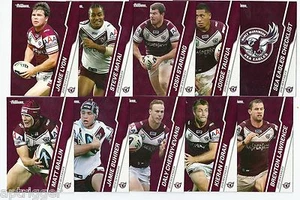 2015 NRL Traders Manly SEA EAGLES Team Set - Picture 1 of 1
