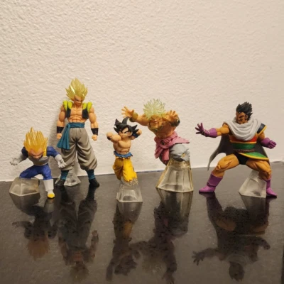 5 figuras de Dragon Ball Z/Super Gashapon Foto 1 de 4