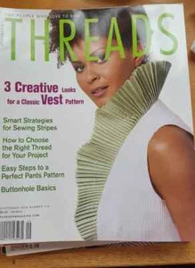 RARE -Threads Magazine For People Who Love to Sew -  September 2004 No. 114 - Picture 1 of 1
