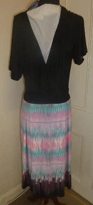 Leona Edmiston Plus Size Dress L 16/18 New With Tags RRP $149 Great for Summer! - image 1 of 4