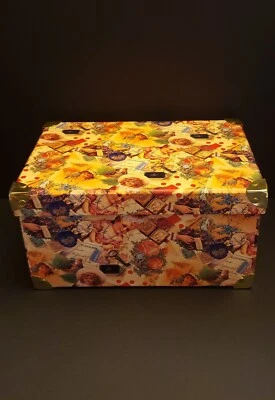 Caja de almacenamiento de fotos y videos Havey Duty almacenamiento de oficina en casa con asas ᄇ Foto 1 de 4