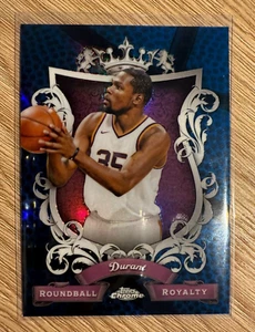 2023-24 Topps Chrome Basketball; Kevin Durant Blue Roundball Royalty - Bild 1 von 2