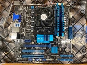Asus MSA78L-USB 3 + AMD FX 6 core 3500 MHz + 16 GB ram Tested and working - Picture 1 of 8