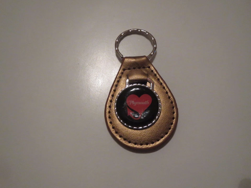1967 1968 1969 1970 PLYMOUTH GTX ROAD RUNNER 卫星贝尔维德里钥匙链 金色 — 第 1/1 张图片