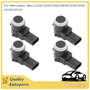 4*PDC Parking Sensor A2125420118 For Mercedes E350 E550 Cl500 Ml350 S350 S550 - Picture 1 of 5