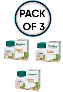 Himalaya Shuddha Guggulu Tabs Cardiac Wellness CHOLESTEROL 3 Box LIVRAISON GR... - Imagen 1 de 8