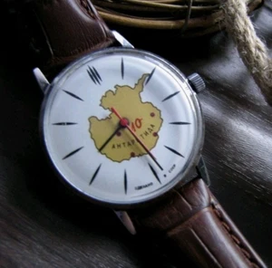 Rare Luch 34mm USSR 23 Jewels Cal. 2209 Slim Vintage Soviet Wristwatch Serviced - Picture 1 of 12