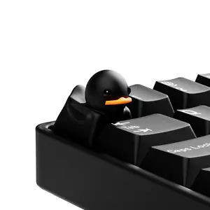 Duckey Keycap Black - Artisan KeyCap For Mechanical Keyboard - Picture 1 of 2
