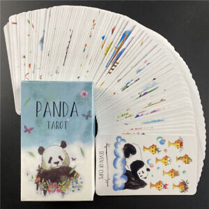 Panda Tarot Cards English Version Deck Table Board Oracle Card