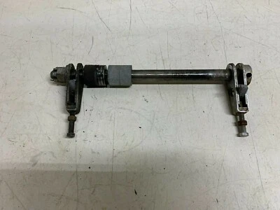 1974 Honda CB360 OEM Rear Axle with Chain Tensioners - Image 1 of 2
