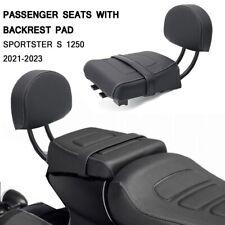 Sportster S Passenger Pillion Seats With Rear Backrest Kits RH1250S 2023-2021