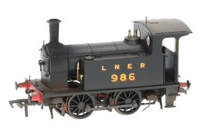 932506 Rapido Trains OO Gauge Class Y7 0-4-0T 986 (Sound) Weathered - Picture 1 of 1