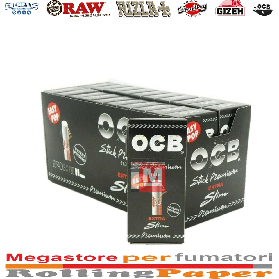 Filtros OCB Ultra Slim 5 7mms. para Liar tabaco Ultrafinos caja completa.