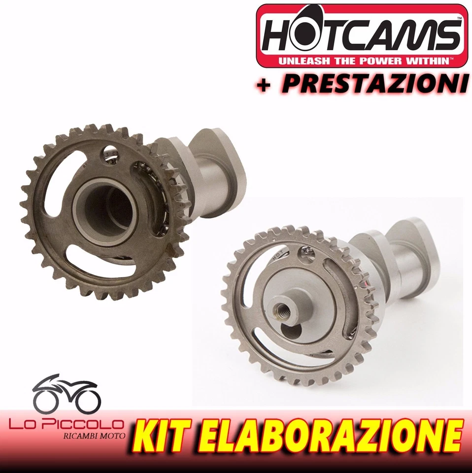 KIT 2 ALBERI A CAMME STAGE 1 RACING HOT CAMS SUZUKI RMZ 250 2010 2011 2012 2013 - Imagem 1 de 1