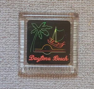 Daytona Beach Neón Dibujo Refrigerador Imán Recuerdo Plástico Envío Gratis - Imagen 1 de 3