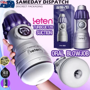 Intelligent Male Masturbator Auto Suction Vibrating Blowjob Stroker Men Sex Toy - Picture 1 of 12