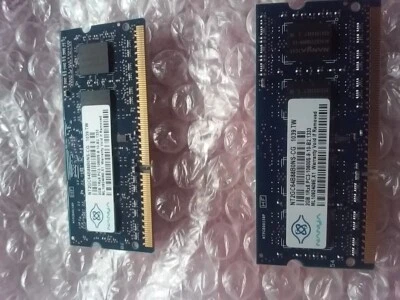 4GB (2x2GB) PC3-10600s DDR3-1333MHz Non-ECC 1Rx8 Nanya NT2GC64B88B0NS-CG    - Image 1 of 2