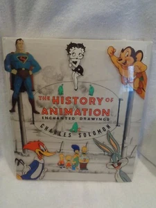 Charles Solomon THE HISTORY OF ANIMATION Enchanted Drawings 1st Edition Book Art - Picture 1 of 11