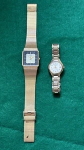 Two Vintage Citizen Gold Watch - Picture 1 of 8
