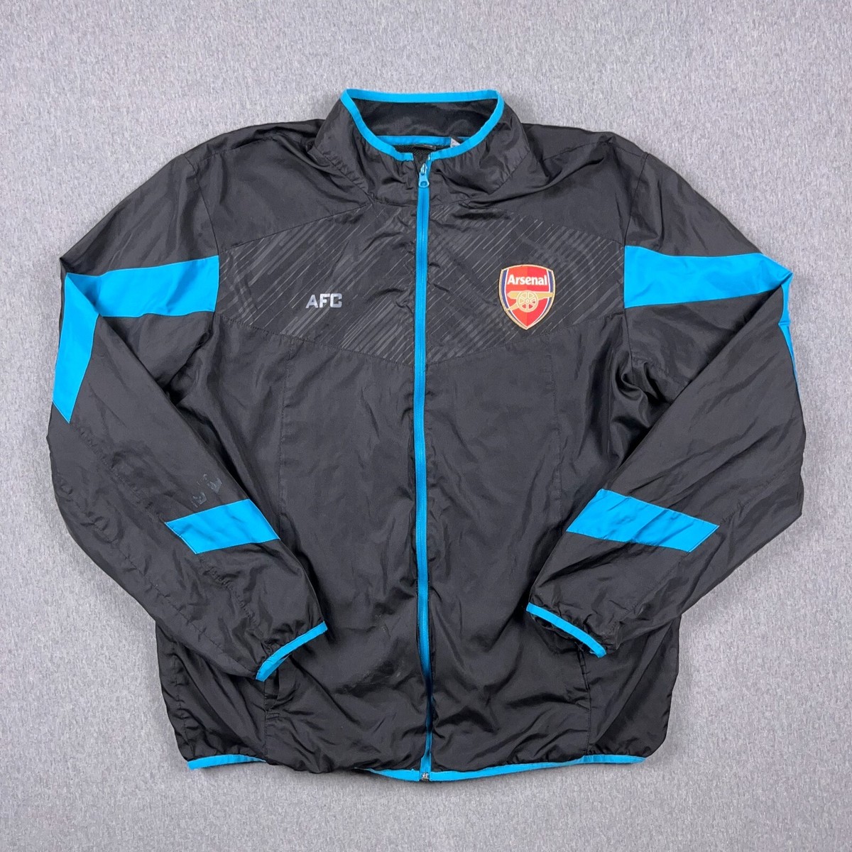 England Arsenal FC naylon jacket XL ピステ Puma Arsenal Rain Football Team Club Replica Jacket (with