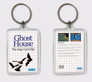 Ghost House Sega Master System Keyring - Picture 1 of 1