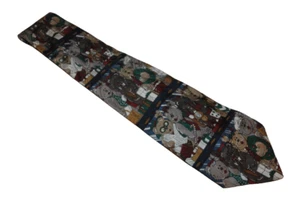 Christmas Theme Necktie 57'' x 3.5'' - Picture 1 of 3
