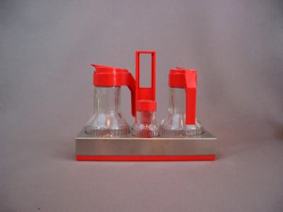 SUPERBE HUILIER VINAIGRIER VINTAGE ANNEES 1970 SEVENTIES éditeur VALIRA SPAIN - Photo 1/4