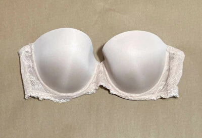 Sutiã On Gossamer lindamente básico sem alças G3162 bege 34C SEM ALÇAS - Imagem 1 de 4