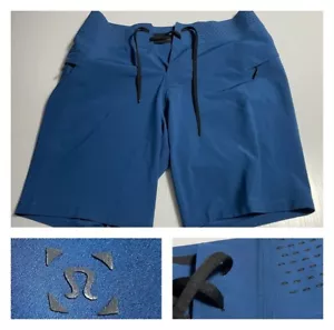 Lululemon Current State Boardshorts Badehose blau Stretch Nylon 28 - Bild 1 von 15