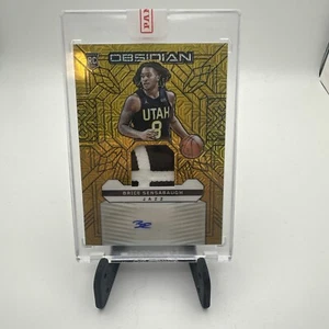 2023-24 Obsidian Brice Sensabaugh Rpa Gold /10 - Picture 1 of 2