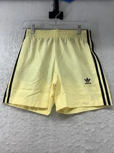 Adidas Mens Swim Shorts Yellow/Black Size S - Picture 1 of 9