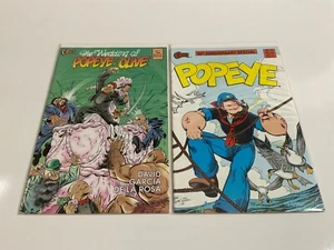 POPEYE #2 & WEDDING OF POPEYE & OLIVE #1 (OCEAN COMIC/01241191) SET LOT OF 2 - Picture 1 of 1