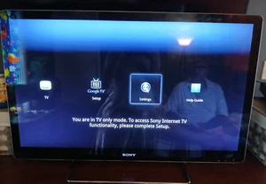 Vintage Sony NSX-40GT1 40" 1080p LED Google Smart TV with Remote – Rare Find - Picture 1 of 19