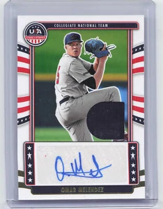 2024 Panini Stars & Stripes #NTS-OM Omar Melendez Jersey Auto #/199 - Picture 1 of 2