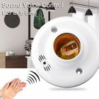 On Off Smart E27 Lamp Base LED Bulb Holder Sound Voice Control Switch 45s Delay