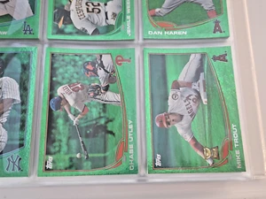 Rare Complete Set 2013 Topps Series 1 Baseball Emerald Foil Parallel (1-331) - Picture 1 of 12
