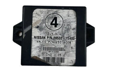 Nissan Armada 2004-2015 módulo de asistencia al estacionamiento del conductor debajo del asiento trasero 28532-7S400 Foto 1 de 4